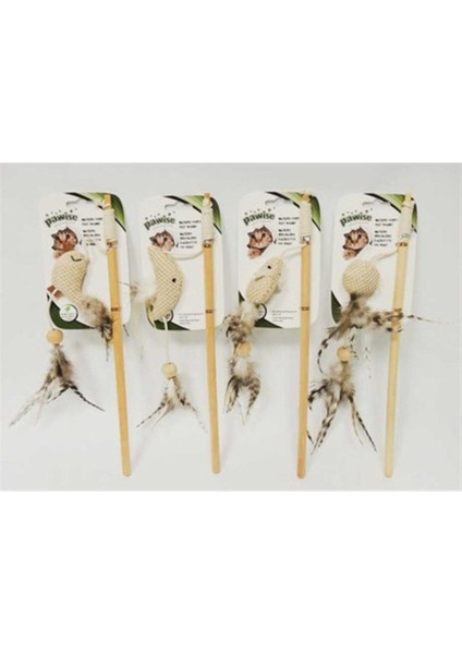 Luxury Nature First Cat Toy - Ipli Doğal Kedi Oyuncağı 35.5x9.5cm 1 Adet