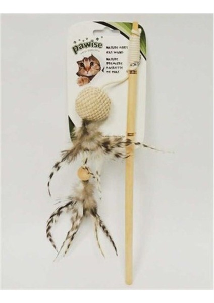 Luxury Nature First Cat Toy - Ipli Doğal Kedi Oyuncağı 35.5x9.5cm 1 Adet modelleri