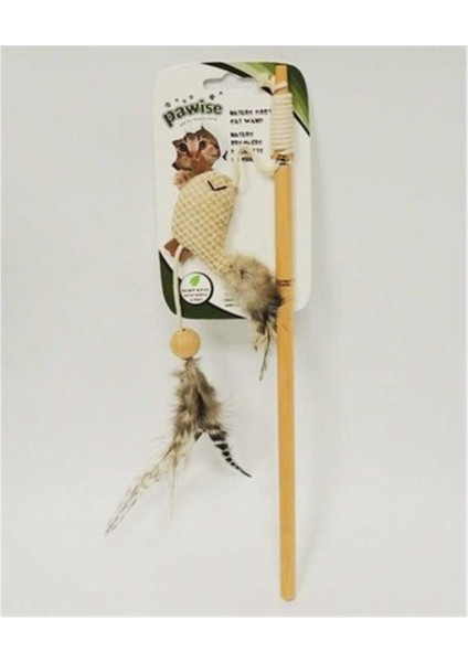 Luxury Nature First Cat Toy - Ipli Doğal Kedi Oyuncağı 35.5x9.5cm 1 Adet fırsatları
