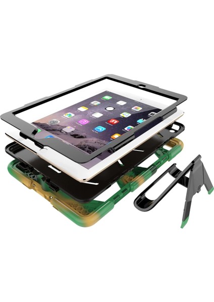 Ipad 5 Air 9.7 Kılıf Griffin Tablet Kapak - Kamuflaj Nrmsa