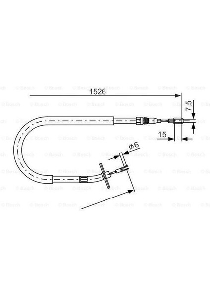 1987477859 Fren Teli 1526 mm
