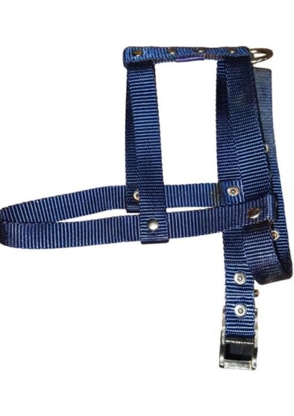 Luxury Ayarlanır Köpek Göğüs Tasması 2cm 5-17 kg Aralığındaki Köpeklere Lacivert 1 Adet