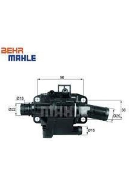 Mahle TH4083 Termostat Komple Ford Focus Iıı Saloon 83C