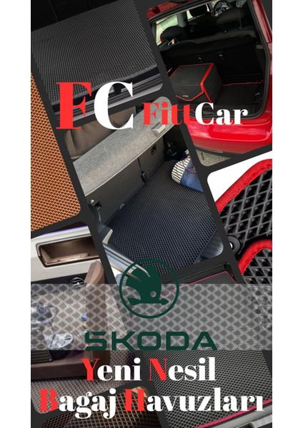 Fittcar Skoda Rapid 2012 - 2025 Bagaj Havuzu
