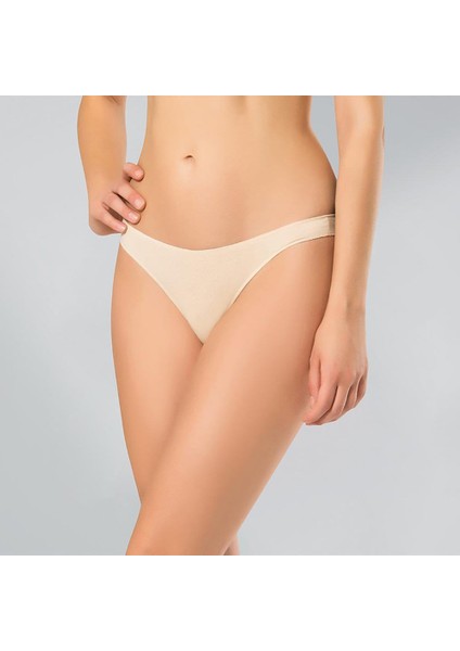 285 Kadın Likralı Bikini Külot 3'lü Paket