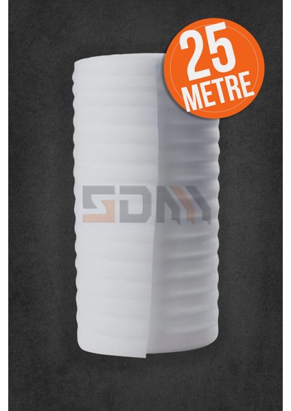 25 Metre Şilte Tabak Arası Bardak Sarma Cam Sarma Şiltesi Taşıma Taşınma Ambalaj Malzemesi 50CM