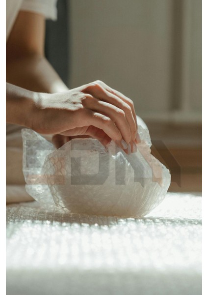 50 cm x 15 mt Üç Kat Kalın Balonlu Naylon Patpat Pıtpıt Ambalaj Paketleme Taşınma Kargo Naylonu 65GR
