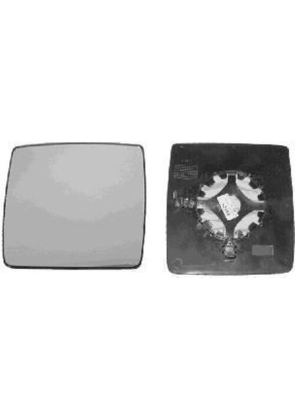 L-204 Dış Dikiz Ayna Camı Combo Mekanik Ayna Camı 02/11 Sağ