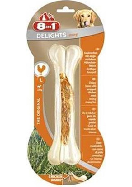 Luxury 8 In 1 Delights Köpek Için Ağız Bakım Kemiği L 130 gr - Lisinya 1 Adet