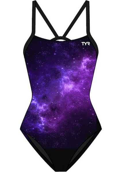 Durafast Elite® Cf Kız Çocuk Mayosu - Starborne (Mor)