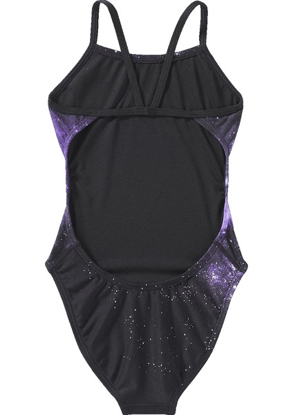 Durafast Elite® Cf Kız Çocuk Mayosu - Starborne (Mor)