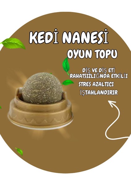 Luxury Kedi Nanesi Oyun Topu (Catnip) 1 Adet