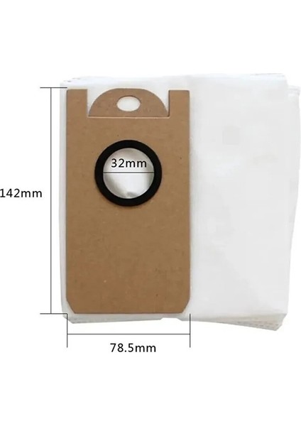 Viomi S9 Vacuum Cleaner Uyumlu Robot Süpürge Toz Torbası - 2 Adet fiyatları