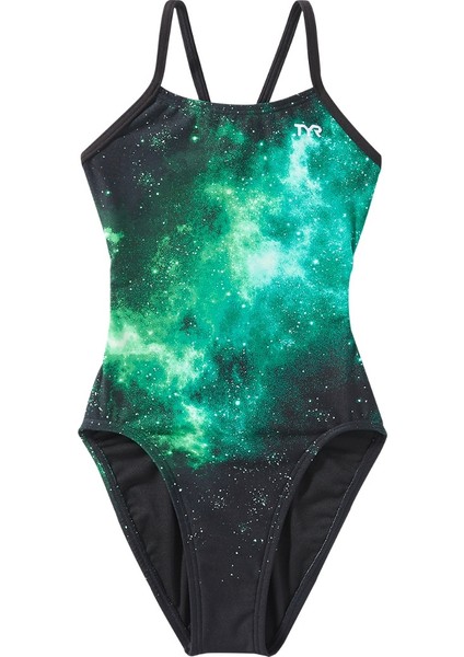 Durafast Elite® Cf Kız Çocuk Mayosu - Starborne (Yeşil) fiyatları