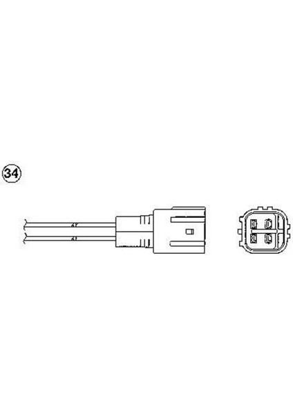 1356 OZA648-TY13 Oksijen Sensörü