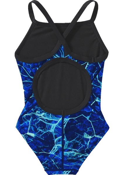 Durafast Elite® Df Kız Çocuk Mayosu - Synapse (Mavi) modelleri