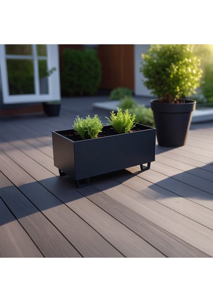 Duracube Orta Boy Metal Saksı - 19X22X40CM (Kaynaklı & Hazır Kullanım) fiyatları