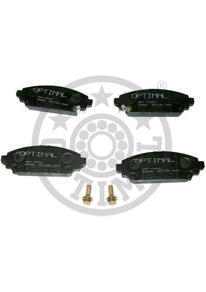 Optımal BP10322 Fren Balata Seti Diskli Fren Accord Vıch-Ck-Cg -Accord Vı Aerodeckcf -Civic Vıı Hatchbackeu-Ep-Ev