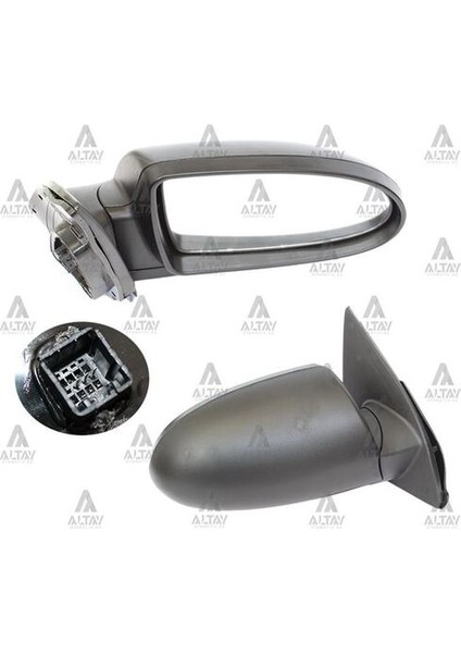 02626 Ayna Diş Dikiz Accent 06-11 Era Elektrikli Mat Siyah Sağ 8,76201E+100