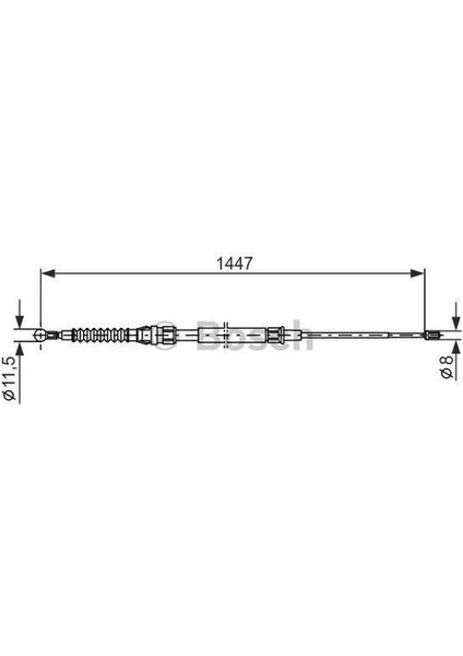 1987477958 Fren Teli Sol. 1447 mm
