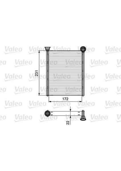 811534 Kalorifer Radyatörü Citroen C4 Iı-Ds4 Kalorifer Radyatörü Binek