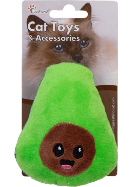 Luxury Catnipli Hışırtılı Peluş Avokado 11,5cm 543133 1 Adet