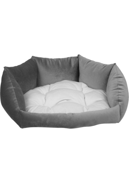 Luxury Milano Model Füme Kedi - Köpek Yatakları 50*50 cm 1 Adet