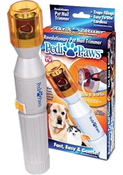 Luxury Akdenizpos KG01 Pedi Paws Kedi Köpek Evcil Hayvan Tırnak Törpüsü Düzeltici (Yeni) 1 Adet