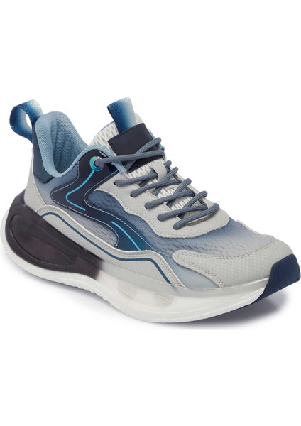 Lacivert Vegan-Tekstil Erkek Sneaker - E24I1AY56612-I49