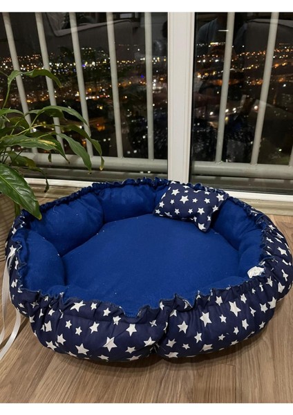 Luxury Çift Taraflı Kedi & Köpek Yatağı Ispanyol Model 1 Adet