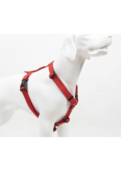 Luxury Prısm H-Tipi Göğüs Tasması Ayarlanabilir, Konforlu ve Dayanıklı Desenli Köpek Tasması 1 Adet