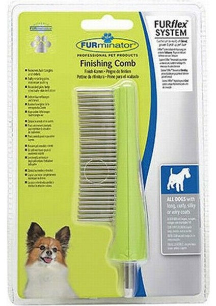 Luxury Furflex Finishing Comb Köpek Tarak Başlığı - Petshopundan 1 Adet