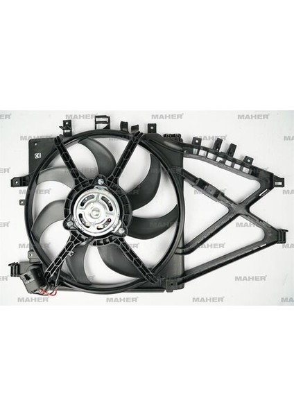 19228 Fan Radyatör Corsa C 00-06 1.3 Cdtı-1.4-1.7 Cdtı Davlumbazlı