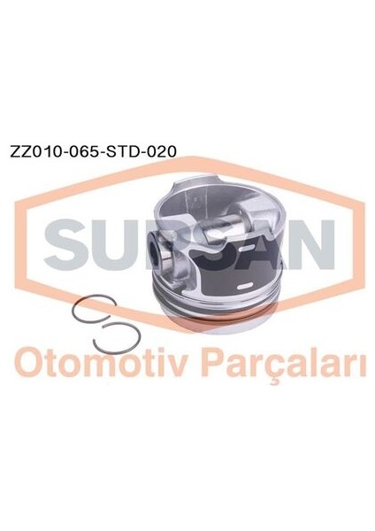 Süpsan ZZ010-065-STD-020 Süpsan Piston Renault Kangoo / Clio 1.5