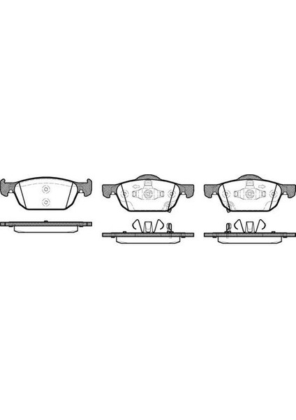 -10305-30211 Fren Balata Takımı Ön Sımlı Accord 2008-CIVIC 1.6 I-Dtec Dizel 2016- 45022TV2E01