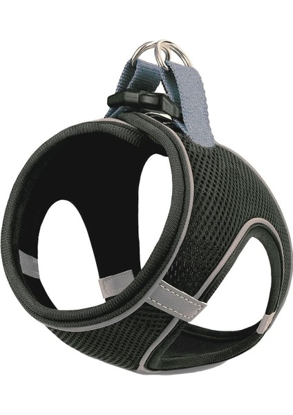 Luxury Mita Air Mesh Kedi Köpek Göğüs Tasması Çift Reflektörlü, Terletmeyen Siyah/ black 2xs 1 Adet fiyatları