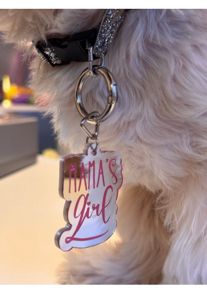 Luxury Köpek Tasma Künyesi Mama’s Girl 1 Adet