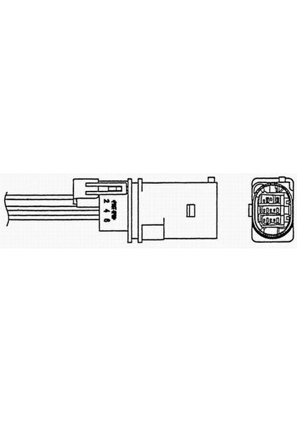 97825 Lambda Sensörü 10- 207-308-508-C4-PRT-BRL 1.6hdi 110HP