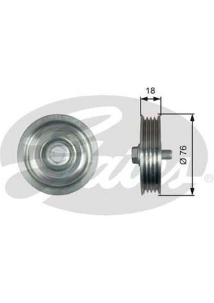 T39183 Alternatör V Kayıs Gergı Rulmanı Cıvıc V 1.6i 94-95