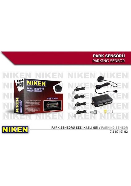 Nıken 160010102 Park Sensörü Ses Ikazlı Grı