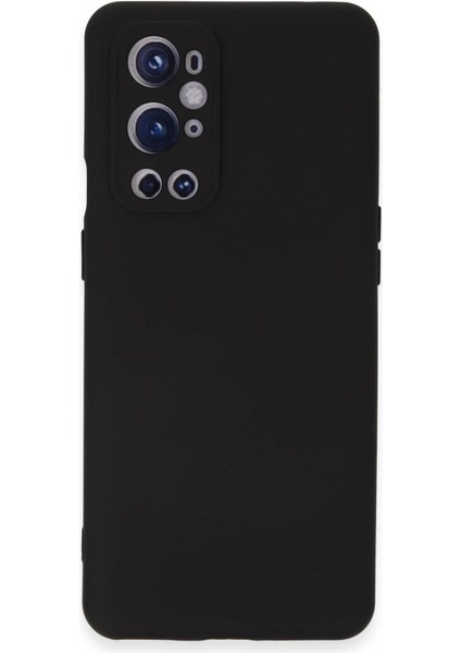 One Plus 9 Pro Kılıf Nano Içi Kadife Silikon - Siyah Nrmsa
