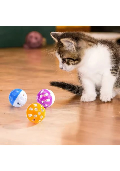 Luxury Çıngıraklı Kedi Oyun Topu 1 Adet 1 Adet