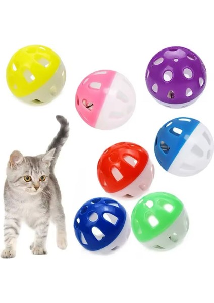Luxury Çıngıraklı Kedi Oyun Topu 1 Adet 1 Adet