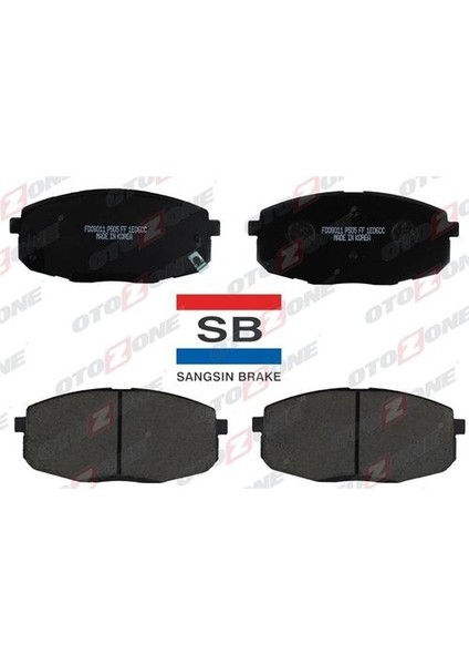 FDO8011 Ön Balata Hyundai I30 1.4-1.6-2.0-1.6 Crdı-2.0 Crdı 10/07 Kia Ceed 06 GDB3450 GDB3450-LP1819-7091540