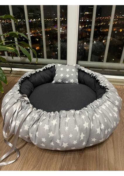 Luxury Çift Taraflı Kedi & Köpek Yatağı Ispanyol Model 1 Adet