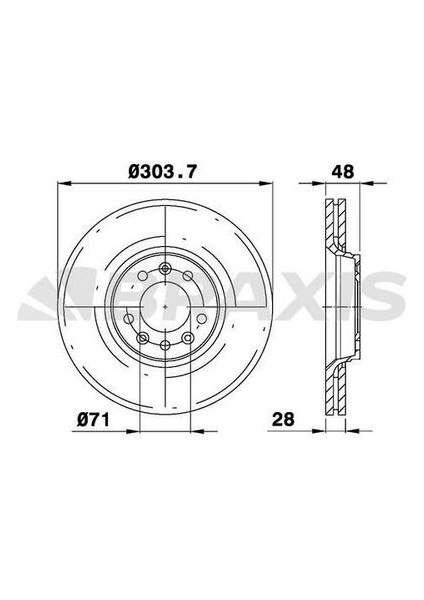 AD0122 Ön Fren Disk Aynası C5 Iıı P407 DW10BTED4 2.0 16V Expert Iıı Jumpy Iıı Scudo Iıı Havalı 1.6hdı 2 4249.K0