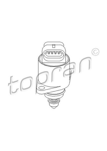 206168001 756 Rolanti Ayar Valfi Regülatörü Astra F-Corsa B-Vectra A 1.4-1.6