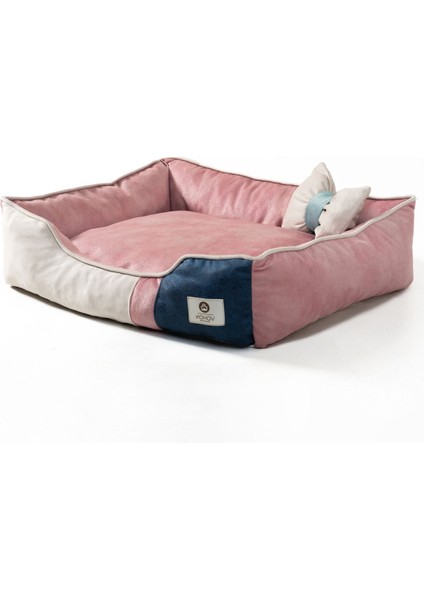 Luxury Limited Edition Deluxe Seri Yılanabilir Kedi ve Köpek Iç Mekan Yatağı (45*55) Small 1 Adet