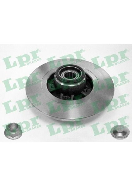 R1033PCA Fren Diski Arka 5D-274MM] Kangoo 1.6 08- K7M 750