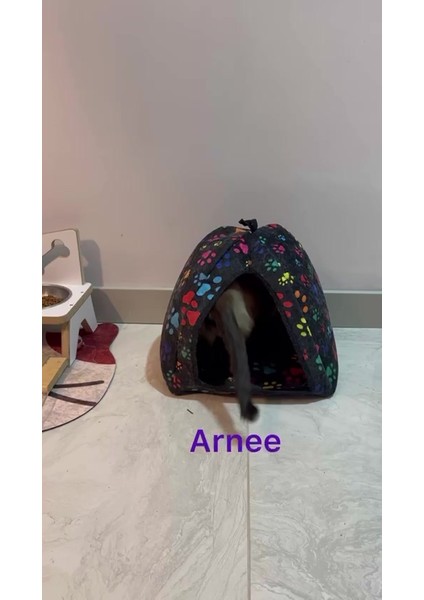 Luxury Su Geçirmez Soğuğa Dayanıklı Mağara Model Kedi ve Köpek Evi Yatağı 33X33X33 cm 1 Adet fiyatları
